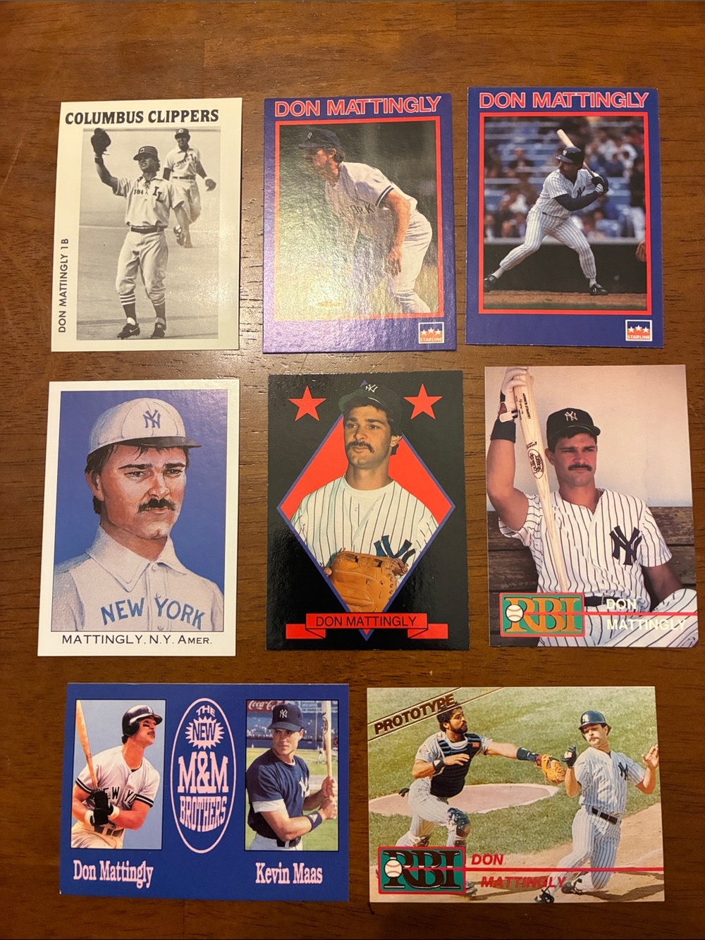 23 Card Don Mattingly Lot